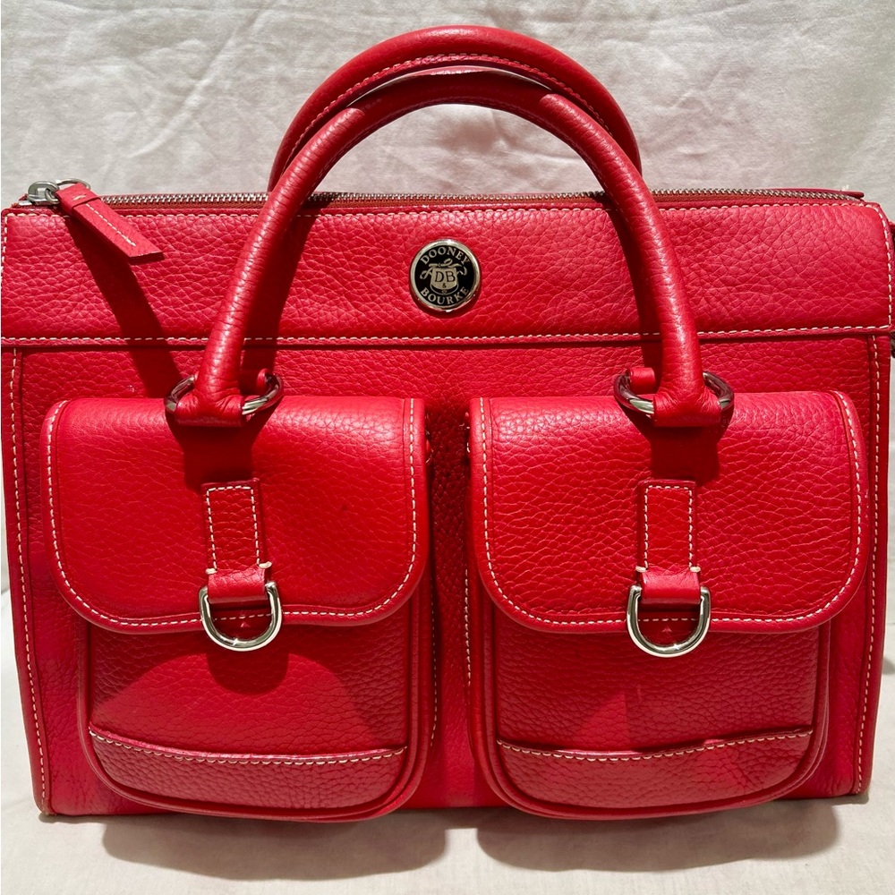 Dooney & Bourke Vibrant Red Satchel